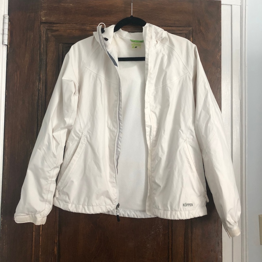 Koppen White Rain Jacket